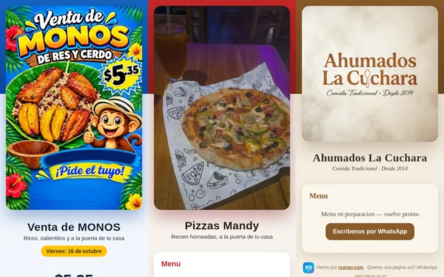 Tiendas y pedidos